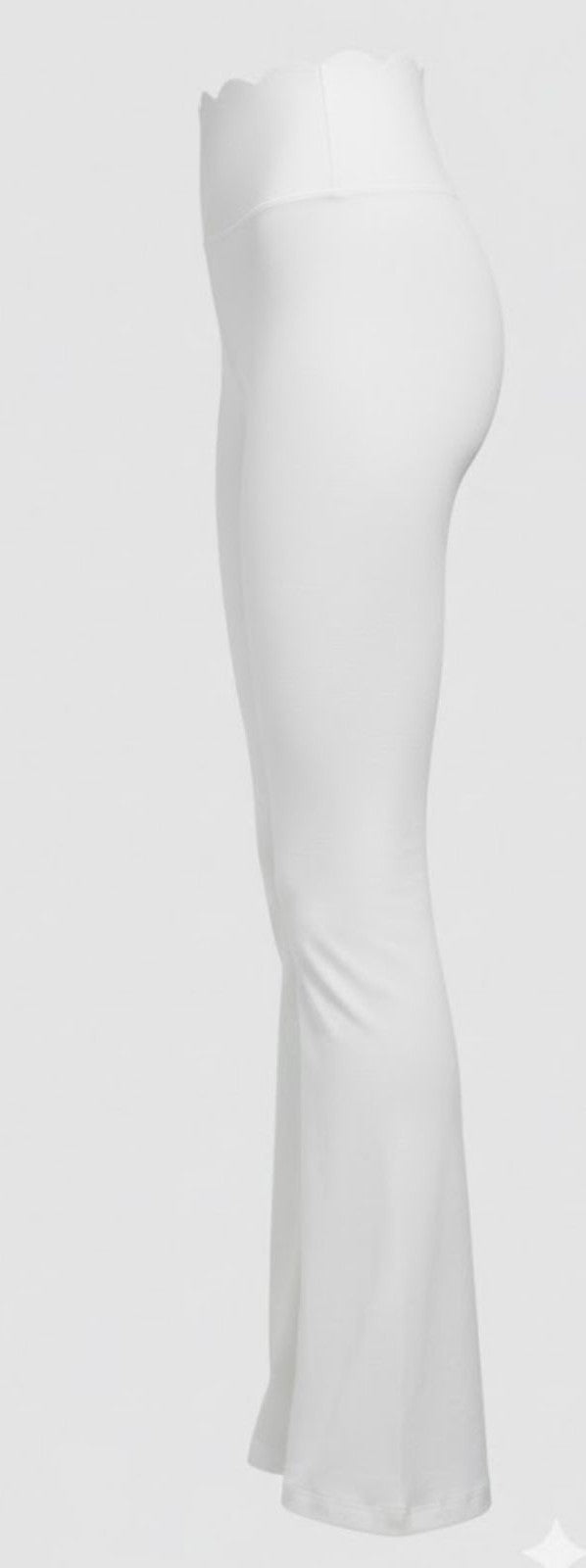 High-waist flare legging